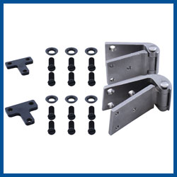 1932 5 Window Coupe Door Hinge Set - Right Hand Side