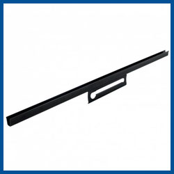 1932 - 1934 Ford Lower Glass Metal Channel - Left Hand