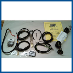 Mike's Money Saver - Complete Wiring Kit - 30-31 One Bulb with Cowl Light Ki