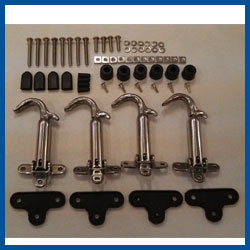Mike's Money Saver - 1928 - 1929 Stainless Hood Latch Kit - Model A Ford - Buy Online!