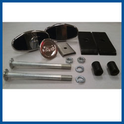 Mike's Money Saver - 28-29 Front Chrome Bumper Accessory Kit - Model A Ford - Buy Online!